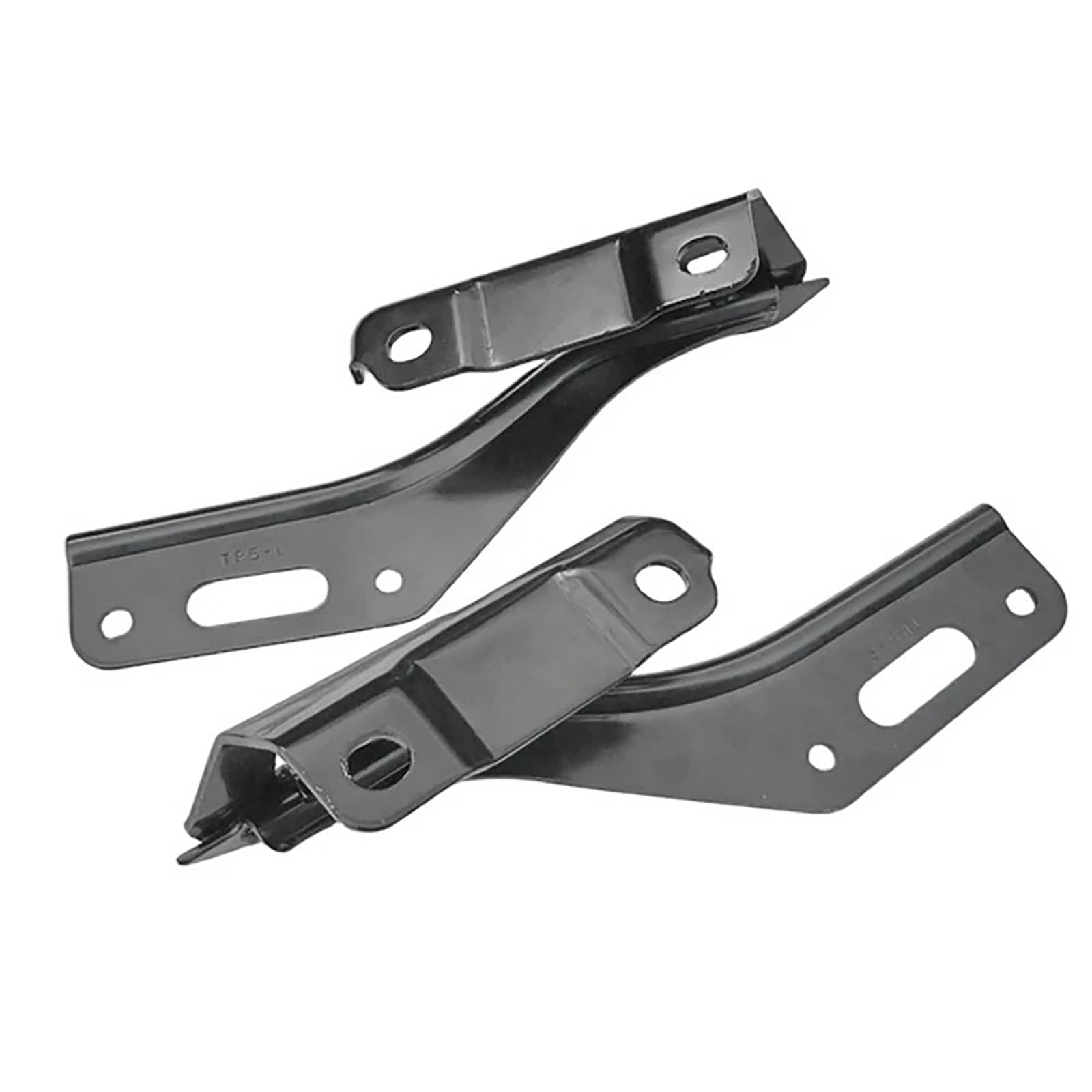 Nucelit Engine Hood Hinge Pair Metal Engine Cover Hinge Set Replaces 60120Tl0g00 Ensures Vehicle For Vehicle Suitable For Automotive Repair Shops