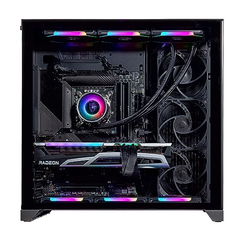 Image of Velztorm Orix Gaming Desktop PC (Intel i9-12900K, Radeon RX 9070 XT, 32GB DDR5, 2TB PCIe SSD, 360mm AIO, 850W PSU, WiFi 6E, Bluetooth 5.2, RJ-45, 1 Display Port, HDMI, Win 11 Home)