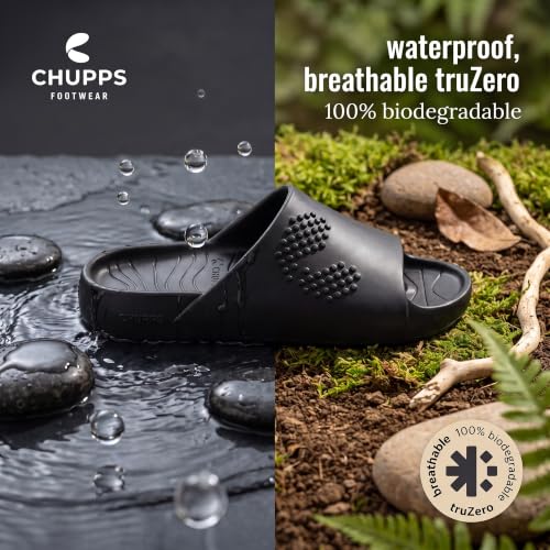 Image of CHUPPS Chupster Men's Orthopedic Slippers | Soft Cushioned Footbed | Lightweight Flip Flops | Anti-Skid Sole | Comfortable Daily Wear Chappals
