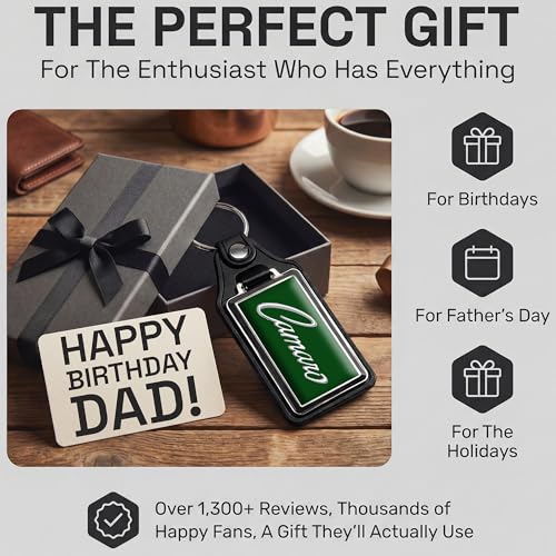 Image of Brotherhood Car Key Chain for Camaro - Classic Models Keychain for Men and Women Gift Key Ring - -
