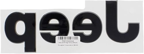 Miniatura 2 de Calcomanía autoadhesiva OEM con marca JEEP impresa para capó delantero