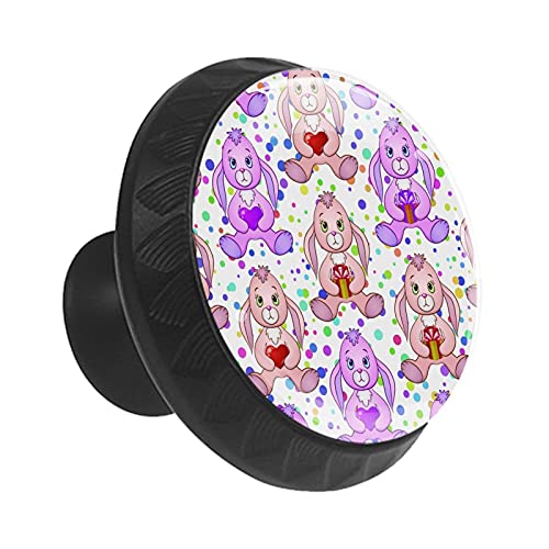 Boutons de tiroir lapins 35mm pour rénover facilement une commode d'enfant usée - 3