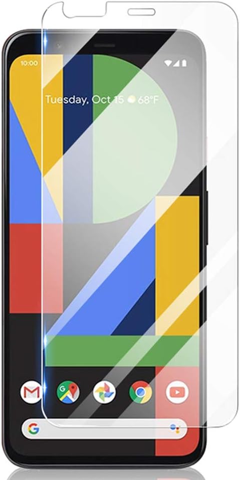 for Google Pixel 4 Screen Protector Tempered Glass, (2pcs) High Clear Thin Anti-stratch Screen Protector Protective Film For Pixel 4