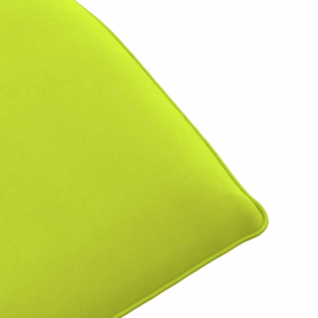 Hothingwell Leżak składany jasnozielony 175 x 54 x 8,5 cm Tkanina Oxford | Trwała konstrukcja metalowa, 5 pozycji nachylenia, wodoodporna, składana, do ogrodu na plażę