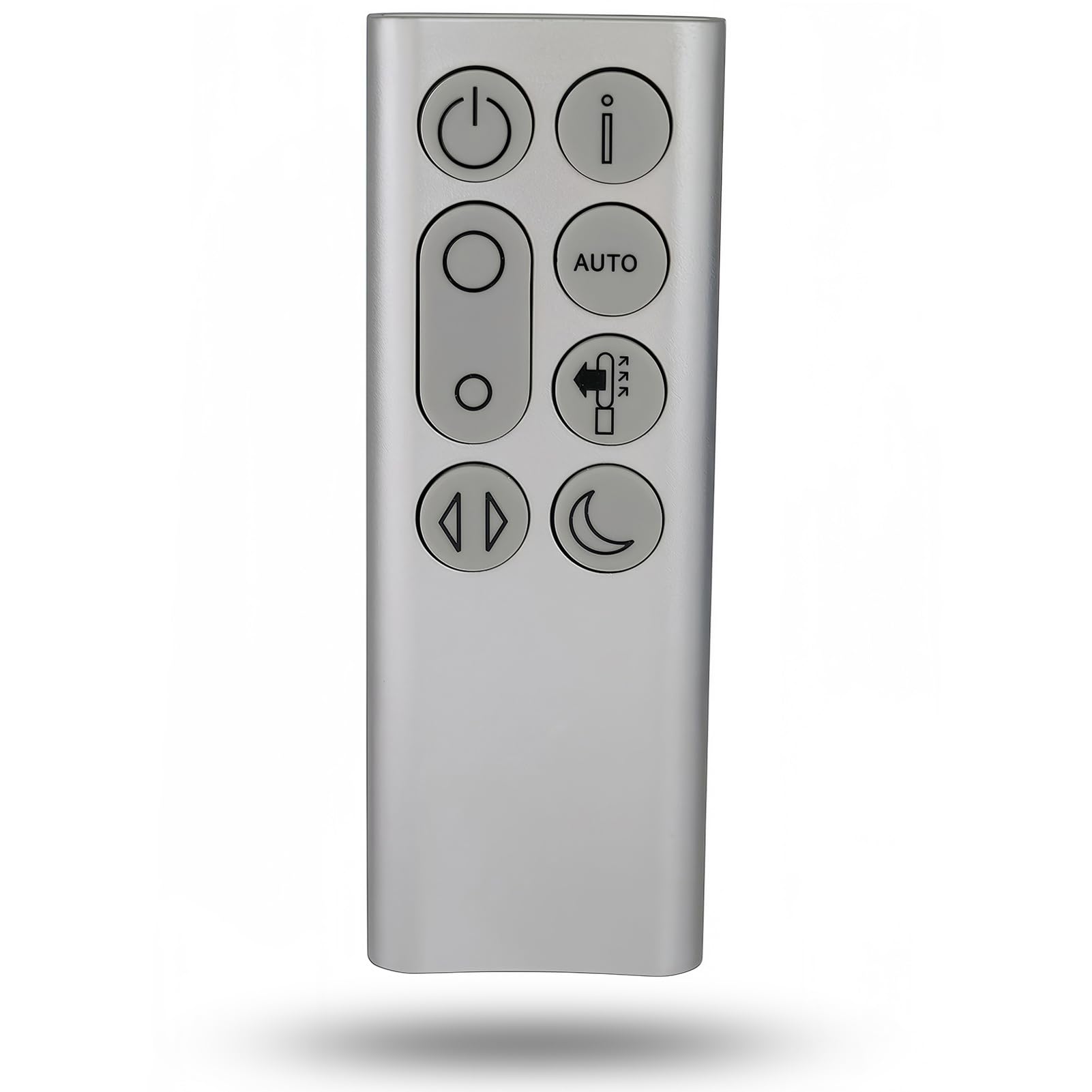 Replacement Remote Control Compatible for Dyson TP04 DP04 TP06 TP09 Pure Cool Purifying Fan (Silver)
