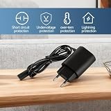 Dupoem Ładowarka 12 V kompatybilna z golarką elektryczną Braun, seria 9/7/6/5/4/3/2/1, zamiennik kabla zasilającego, golarki, przewód ładujący do maszynki do golenia, wielokrotna ochrona