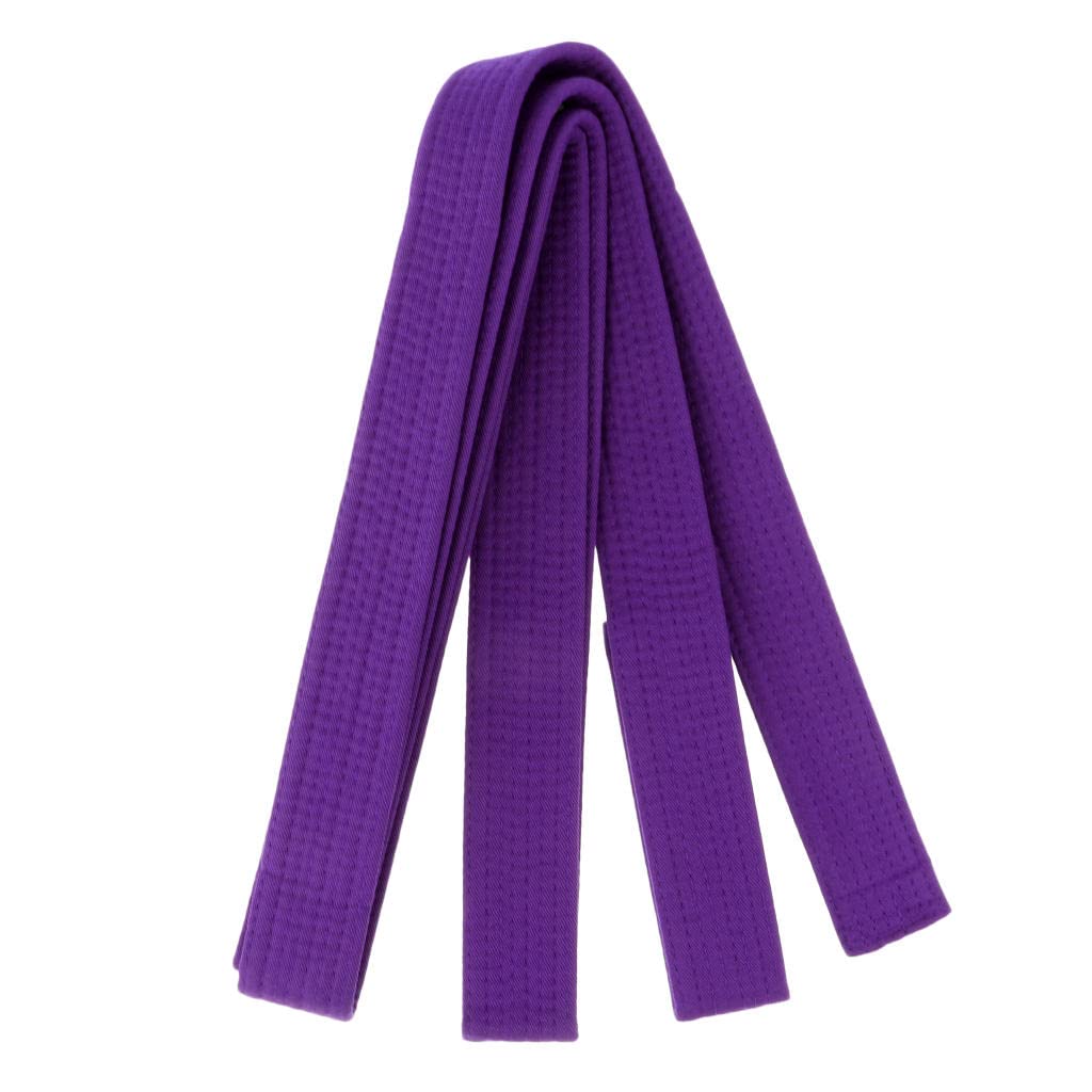 Ceinture De Taekwondo Lahomia - Violet - 280x3.85 Cm - Pour Adulte - Arts Martiaux