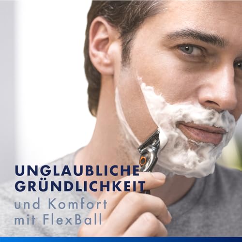 Gillette Fusion5 Proglide Power Rasierer Herren — Inkl. 1 Nassrasierer, 1 Ersatzklingen mit Neuem Everglide Gleitstreifen für Noch Sanfteres Gleiten — Schwarz 2
