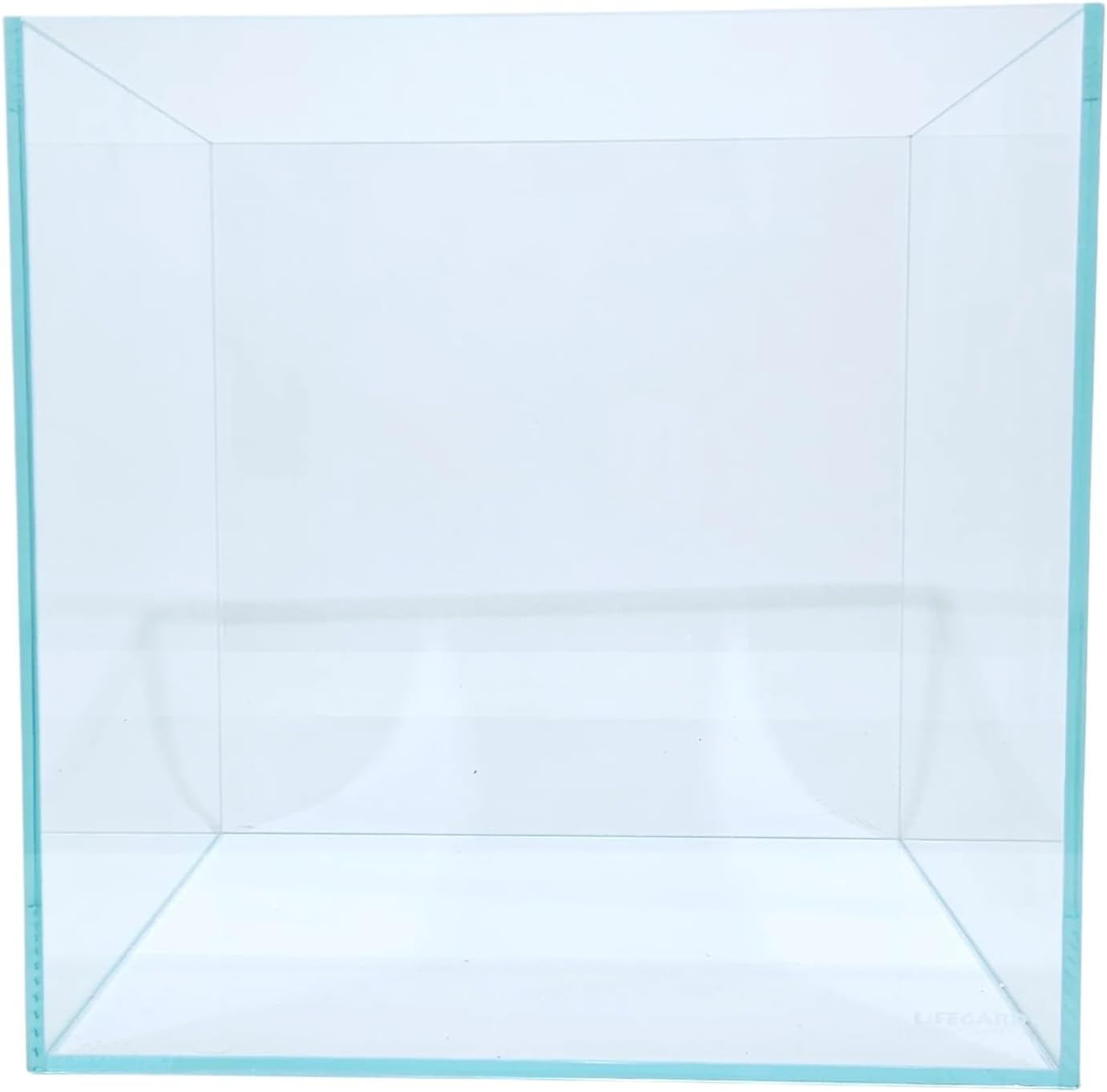 Lifegard Aquariums - 5 Gallon Cube Low Iron Ultra Clear Glass Tank 5mm - 10.47''x10.9''x10.9''