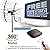 CeKay Digital HD TV Antenna, Outdoor/Attic Antenna, 360 Degree Rotation Wireless Remote, 200 Miles Range, 4K 1080P VHF UHF