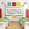FaCraft Boho Line Up Spots for Classroom Floor - 4... #1
