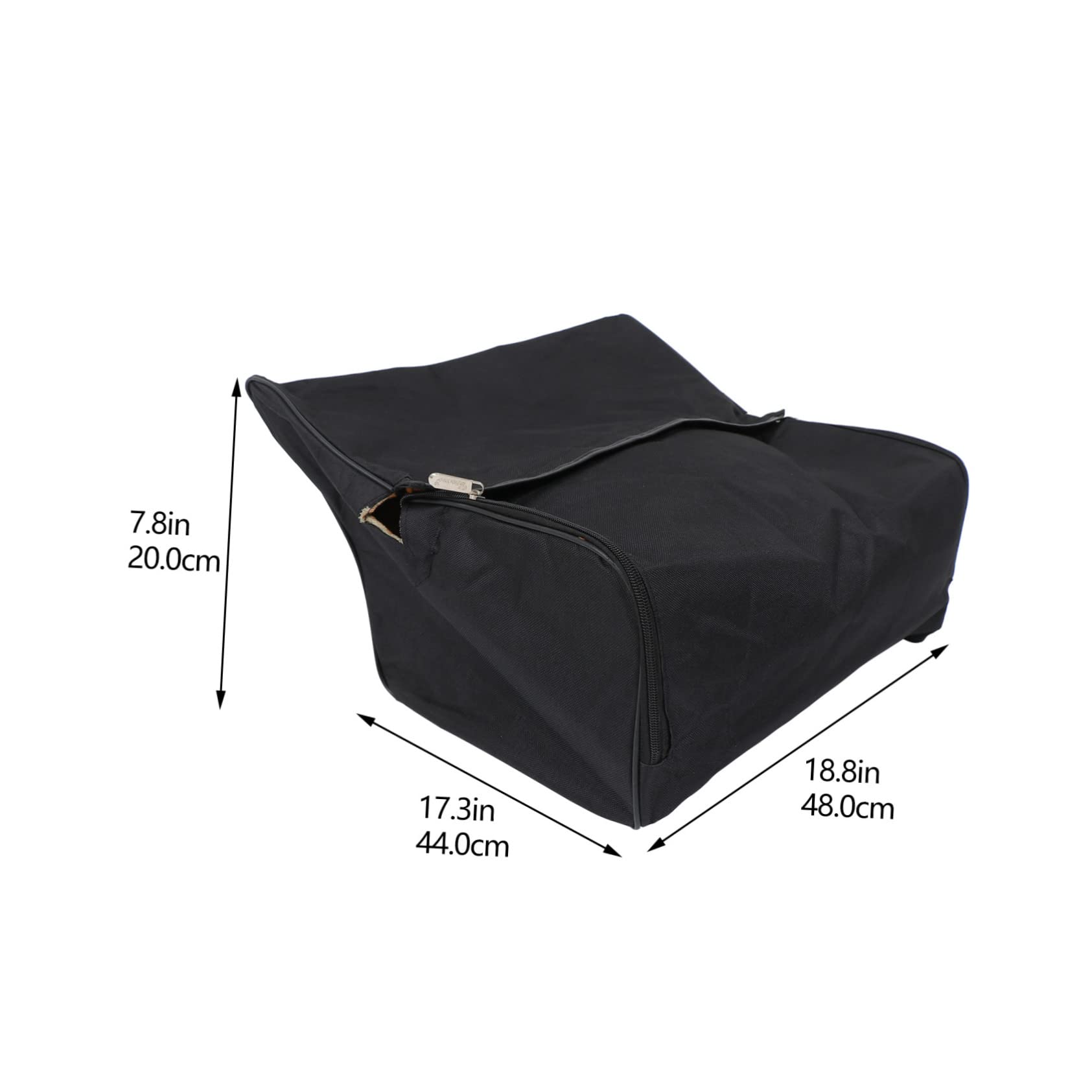 Housse pour Accordéon 96 Basses en Tissu Oxford Noir, Paquet de Transport Rembourré Protection Renforcée, Paquet Pratique et Solide Adapté aux Musiciens Déplacements