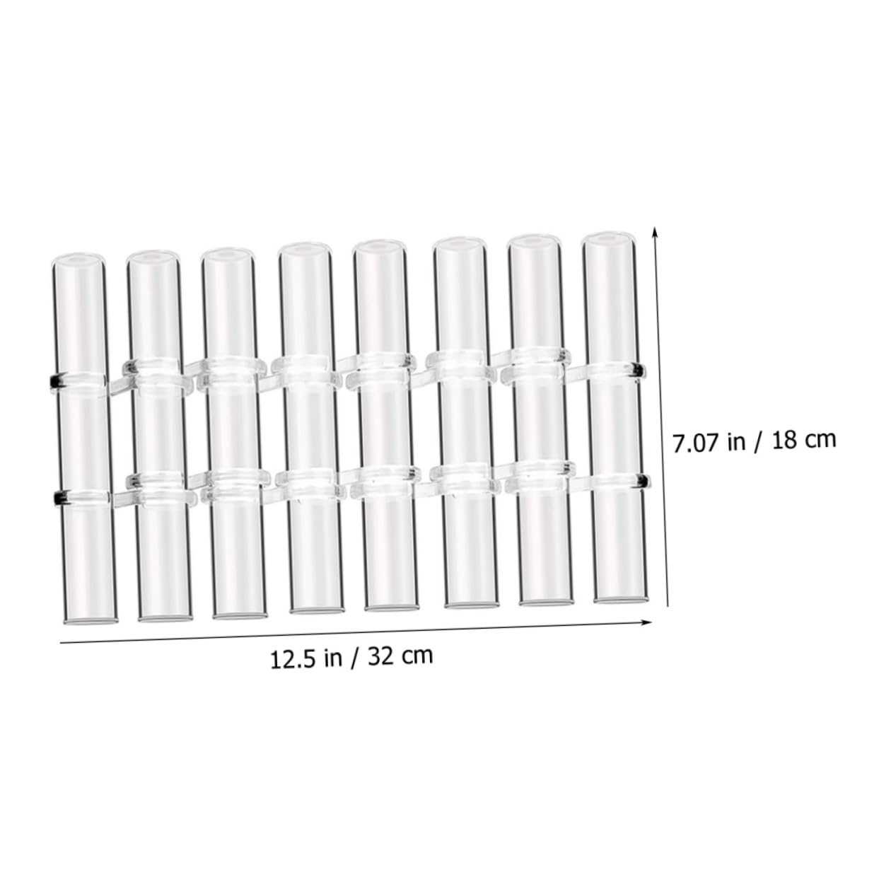 Vase en Verre Transparent, Lot de 1 Set de Set, Station de Propagation
