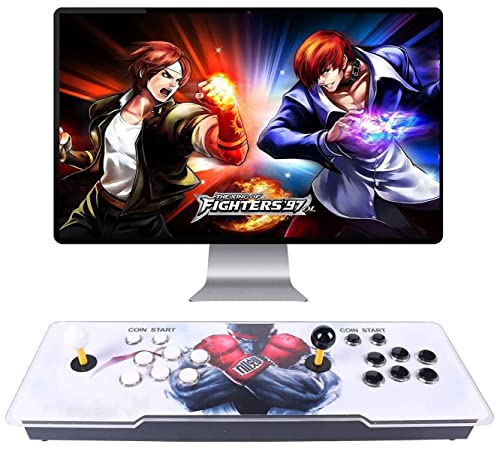 FRCITI 3D Arcade Game Console - 3399 Games Installed, Search Games, Support 3D Games, 1280x720P, Favorite List, 4 Players Online Game, 2 Players Game Controls, Arcade Toys (Black&White)â€¦