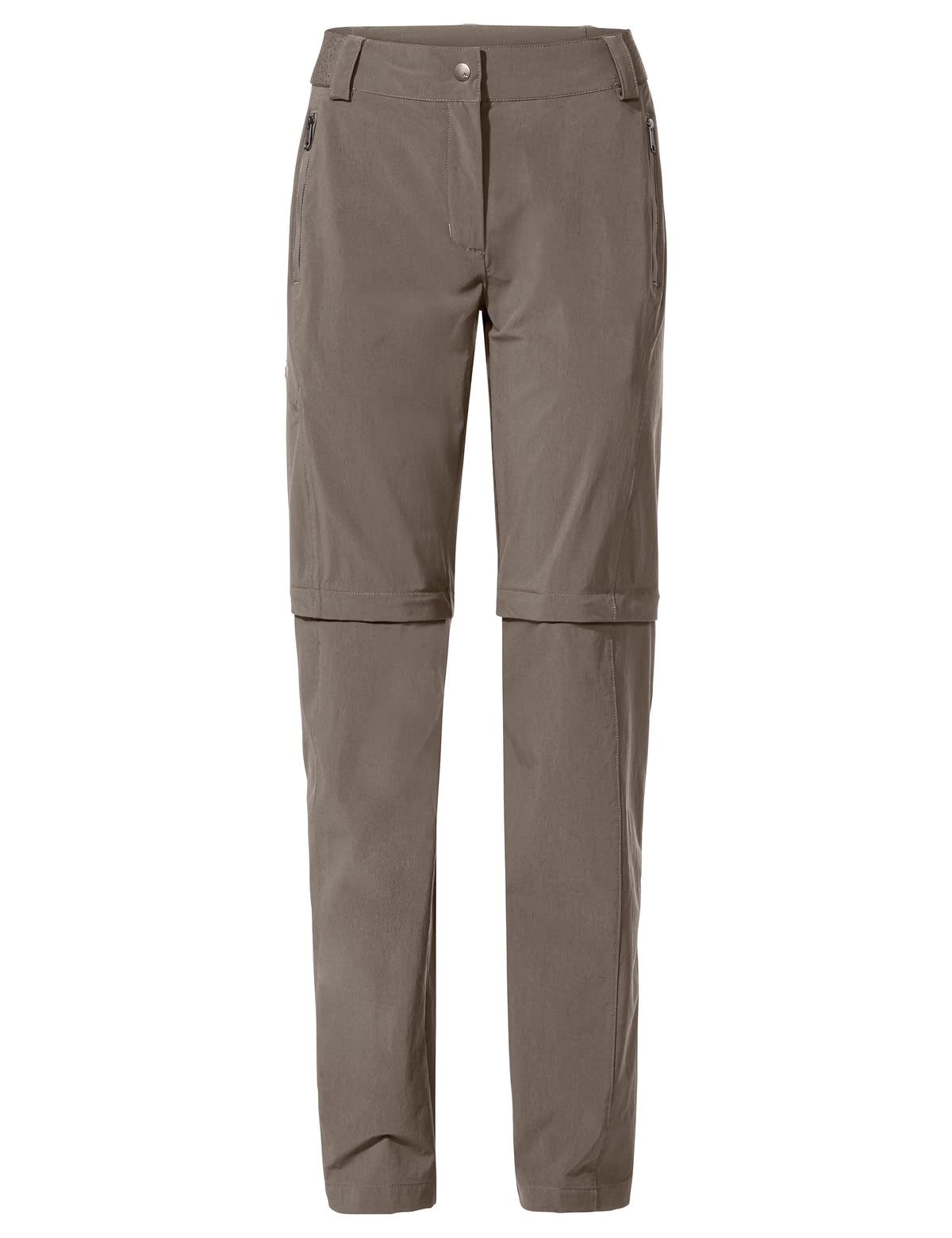 VAUDE Damskie spodnie trekkingowe z odpinanymi nogawkami Farley Stretch III, wodoodporne spodnie outdoorowe, rozciągliwe, oddychające spodnie trekkingowe z gumowym ściągaczem, wygodne, wiatroszczelne i szybkoschnące