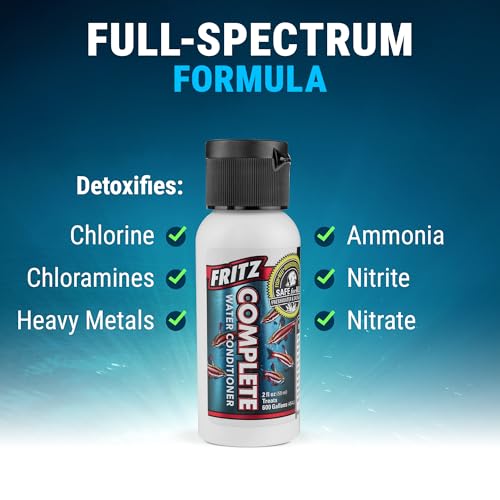 Image of Fritz Aquatics Complete Water Conditioner /Dechlorinator for Fresh & Salt Water Aquariums (2-Ounce)
