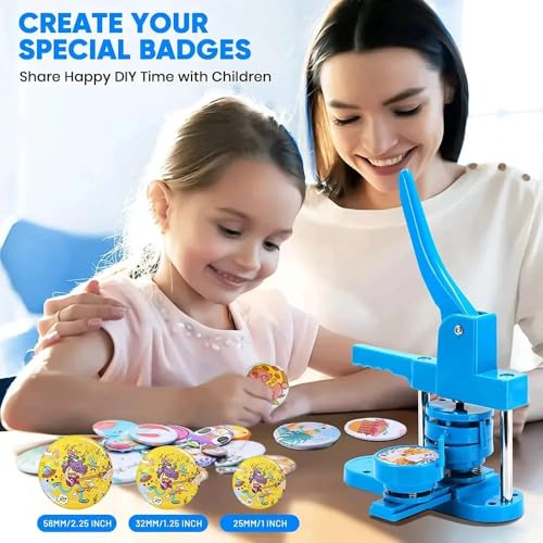 Machine à fabriquer des badges avec moule interchangeable de 25mm - 8