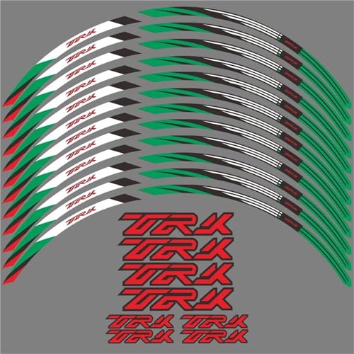 Autocollant jante Benelli TRK 502X contre rayures et eau de pluie