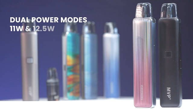 INNOKIN MVP Pod Kit, E Cigarette Vape Starter Kit with Side-fill Ecig,  Button or Draw-activated, Dual Power Selection, Type C Charging, GB  Edition, 2ml, No Nicotine
