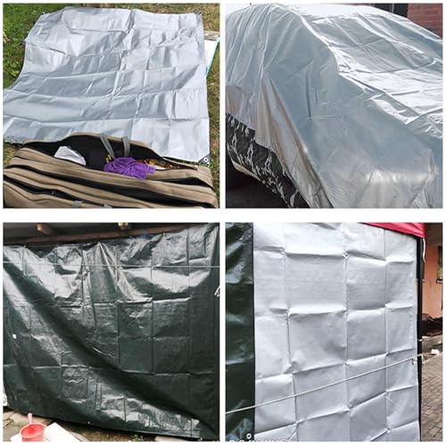 Bâche imperméable 2,13x0,33m ultra-résistante avec œillets pour bâche durable