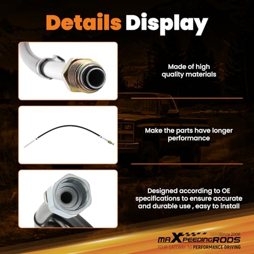 Image of maXpeedingrods Fuel Line Kit for Chevrolet GMC 1988-1997 Trucks, NFR0013 GM23B FL-GM22B FL-GM22B-T (Gasoline Only)