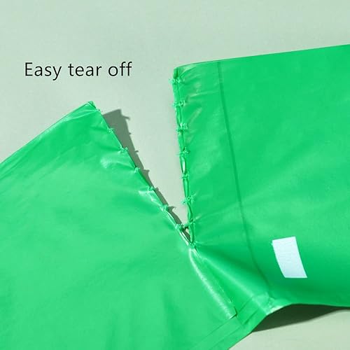 Miniatura 4 de 120 bolsas extra gruesas y a prueba de fugas, 9 x 13 pulgadas, 15 bolsas por rollo, azul