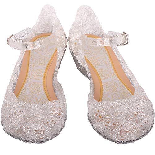 Girls Toddler Wedge Princess Sandals Big Kids Cosplay Mary Jane Dance Party Flat Birthday Christmas Shoes3