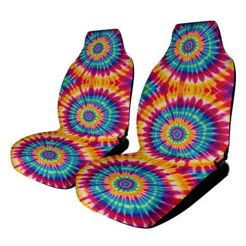 Housse de siège de voiture universelle tie-dye protection auto