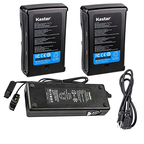 Kastar 2-Pack Battery and Dual D-Tap Charger