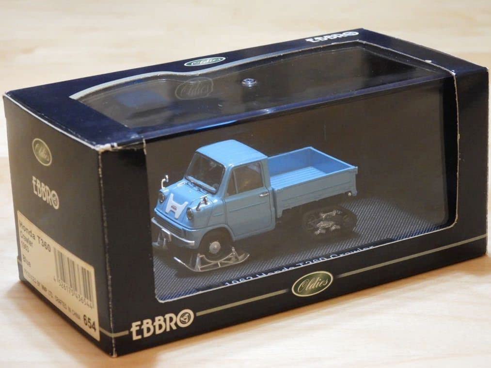 Amazon.co.jp: EBRO 1/43 Honda T360 Crawler (Snowra) 1965 [43654