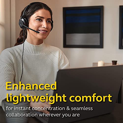 Image of Jabra Evolve2 30 SE Wired Mono Noise-Cancelling Headset - Features 2-Mic Call Technology and USB-A Cable - Works with All Leading Unified Communications Platforms Such as Zoom and Google Meet - Black