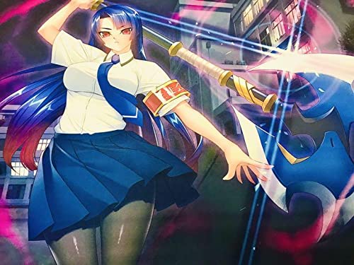 Amazon.co.jp: 対魔忍アサギ ムラサキ 八津紫 B2タペストリー