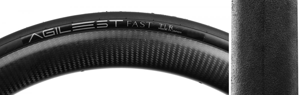 Amazon.com: Panaracer Agilest Fast TLR Road Tire 700x25 25c Black