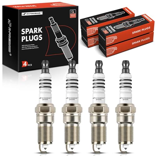 A-Premium Iridium & Platinum Spark Plugs Compatible with Ford Taurus,