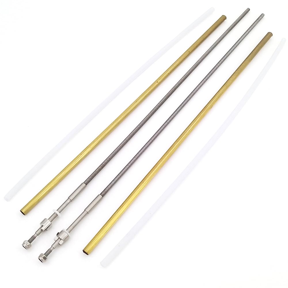 Zdalnie sterowana łódka RC elastyczny wałek 3.175mm 1/8 "34.5cm CW CCW Flex-Cable do łodzi motorowej RC MONO VEE katamaran wodnosamolot(1 set RH and 1set LH)