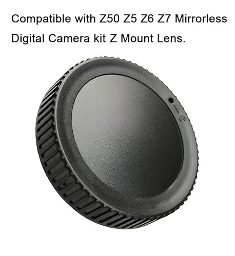 Tampa do corpo da câmera e tampa da lente traseira para Nikon Z7II Z6II Z7 Z6 Z5 Z50 kit Z Mount, su