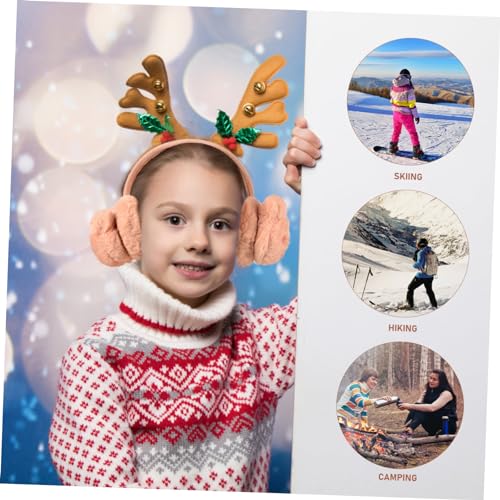 BESPORTBLE 1pc Panda Boy Girl Earmuffs Plush Ear Warmers for Boys Girls Comfortable Ear for Outdoor Activities Cute Cartoon Design4