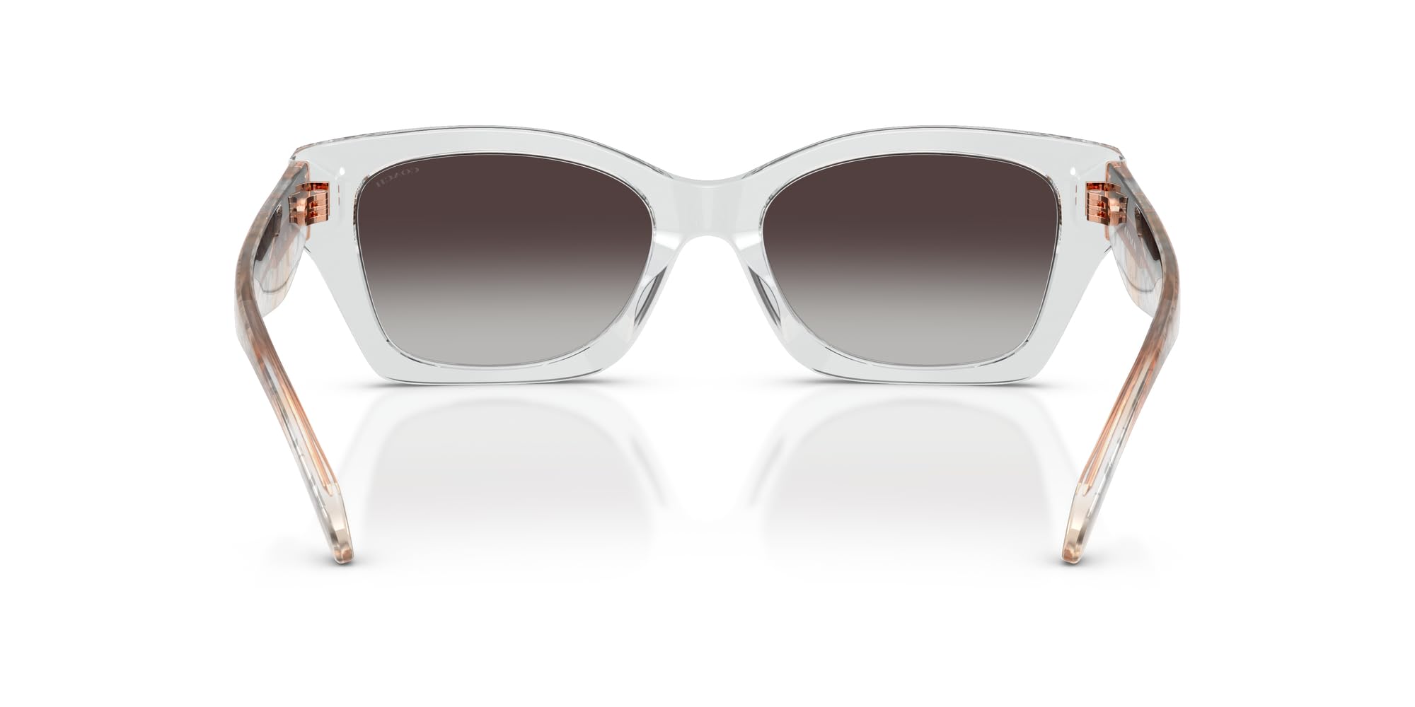 Coach Damen Hc8451u Rechteckige Sonnenbrille, universelle Passform