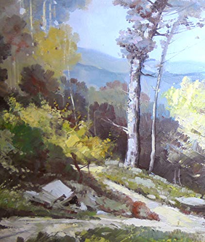 Amazon.co.jp: イタリア自然風景 絵画 油絵 モリアーニ