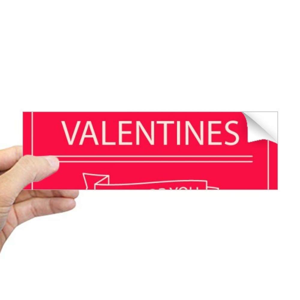 Autocollant fenêtre Saint-Valentin pour décorer facilement sans laisser de traces