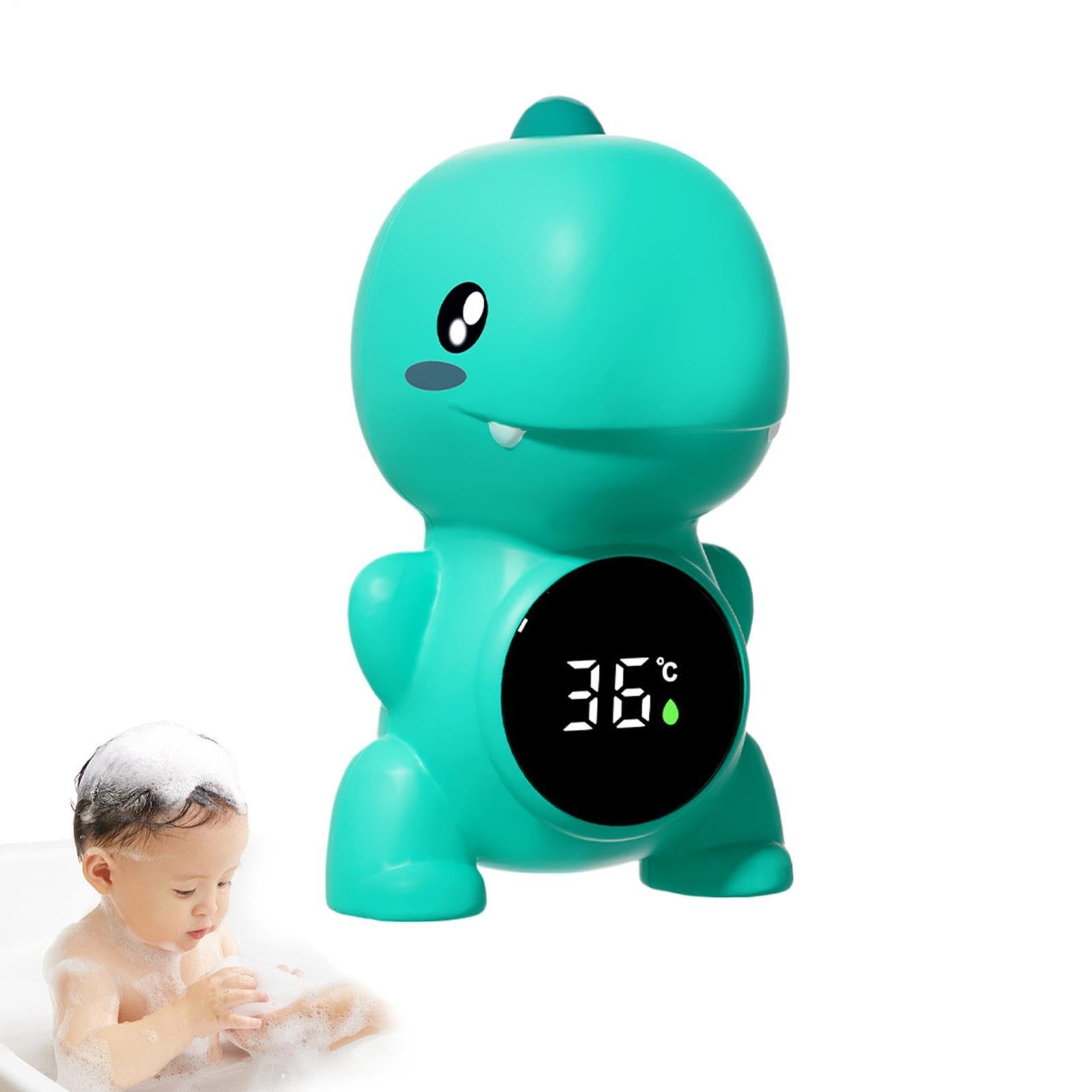 Medidor de temperatura baño bebé: con monitor flotante inteligente, termómetro de agua con cambio de color LED, de verificación | Cuidado recién nacido, baño de niño