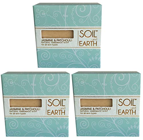 Natural Handmade Soap - SOiL and EARTH (Jasmine and Patchouli)