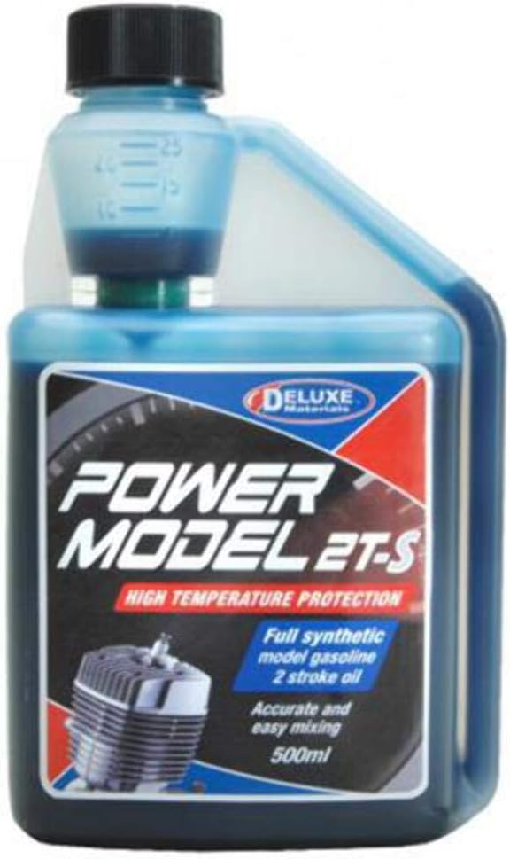 DELUXE MATERIALS PowerModel 2T-S, 2 Stroke Oil, 500ml, DLMLU01
