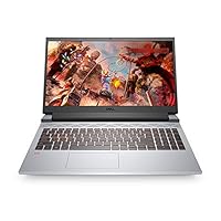Dell G15 5515 39,6 cm (15.6 Zoll FHD) Laptop (AMD Ryzen 5 5600H, 8GB RAM, 256GB SSD, NVIDIA GeForce RTX 3050, Win10 Home Notebook) Grey