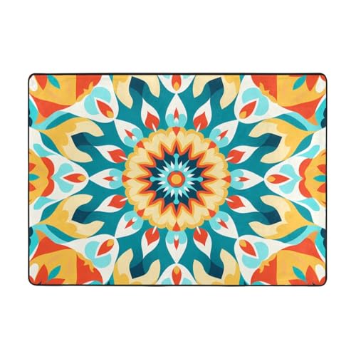 Trompe L'Oeil Printed Home Decoration Floor mat - 80x58 inches, S...