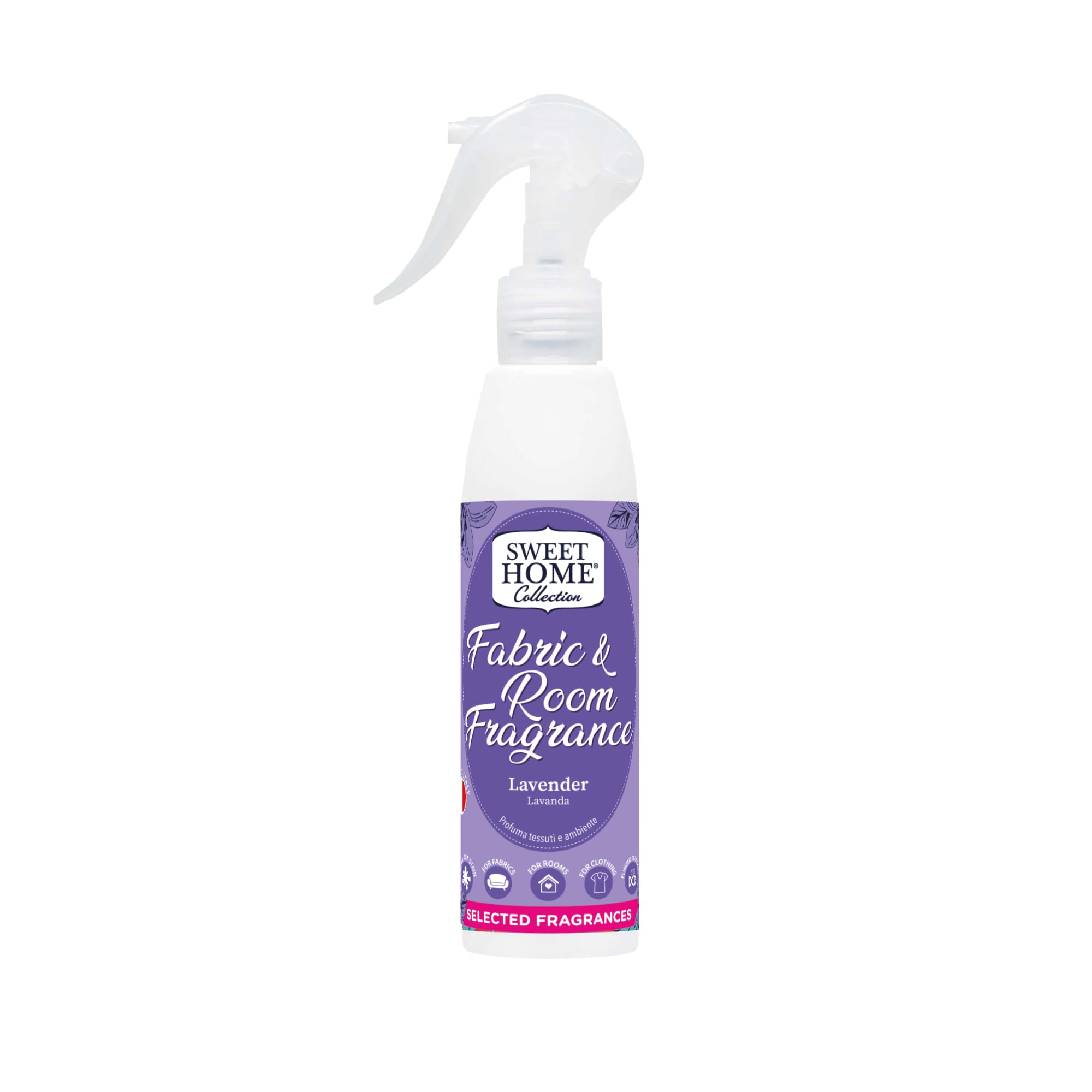 Sweet Home Collection Fabric Fragrance Spray - Lavender Scent - 250ml
