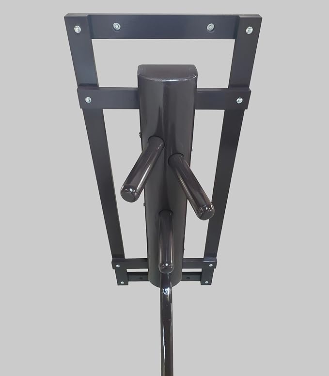 Wooden Dummy Wing Chun with Frame with Leg (02 Tobacco)