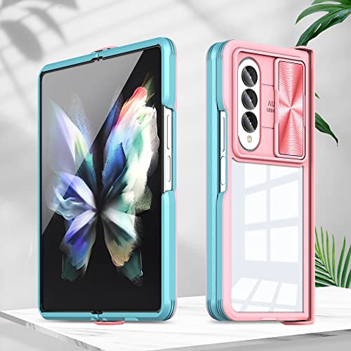 Étui pliant en acrylique transparent pour Samsung Galaxy Z Fold 4