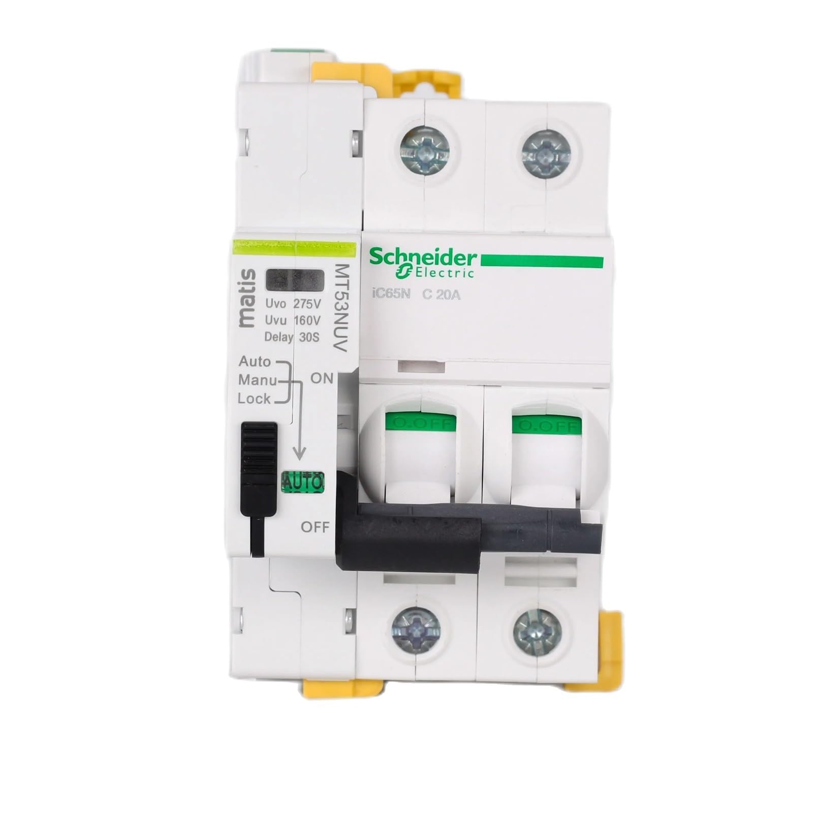 Protecteur de surtension et sous-tension OUPA MT53NUV disjoncteur