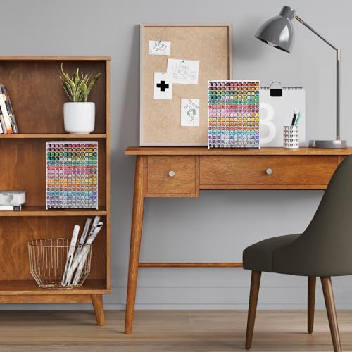 Image of Loghot Marker Storage Organizer Marker Holder 180 Slots Marker Organizer for Desk with Removable Divider Art Marker Rack to Storage Markers Pens Colored Pencils Art Supply (White 180 holes)